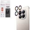 Volte-Tel Camera Glass Cover Xiaomi Redmi Note 15 Pro 5G 6.77'' 9H 0.30MM Easy Application RAINBOW