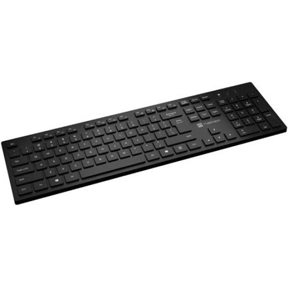 Natec Herring Wireless Us 2.4 Ghz Slim Keyboard - (NKL-2348)