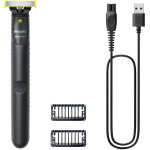 Philips Norelco Oneblade men's Shaver Foil Shaver Trimmer Charcoal - (QP1424/10)