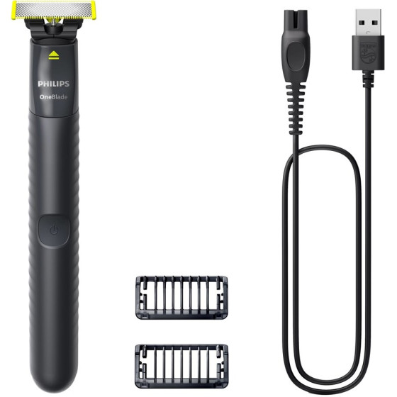 Philips Norelco Oneblade men's Shaver Foil Shaver Trimmer Charcoal - (QP1424/10)