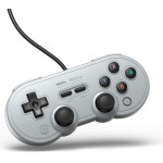 8BItdo Sn30 Pro Usb Wired Gamepad For Switch, Windows & Raspberry Pi(Gray Edition) (RET00257)