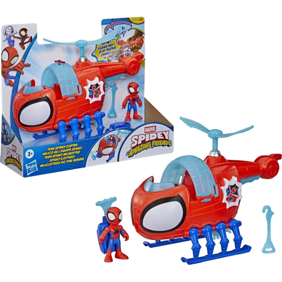 Hasbro Spidey And His Amazing Friends: Vehicles - Team Spidey Copter (G1969) *