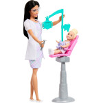 Mattel Barbie: You Can Be Anything - Dentist With Kid Doll (JMK15)