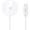 Tech-Protect A50 Magnetic Magsafe Wireless Charger 25W QI2.2 WHITE