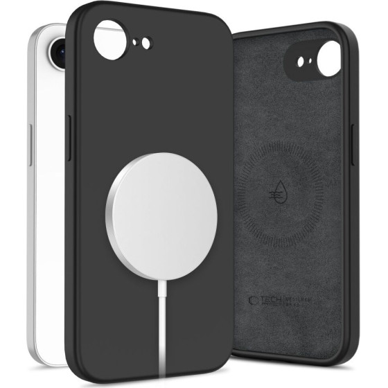 Tech-Protect Silicone Magsafe Iphone 16E / 17E BLACK