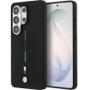 BMW M Silicone Tricolor Line Magsafe Case For Samsung Galaxy S26 Ultra - Black - (BMW001174-0)