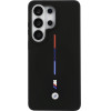 BMW M Silicone Tricolor Line Magsafe Case For Samsung Galaxy S26 Ultra - Black - (BMW001174-0)