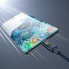 Choetech XCC-1068 Pd 60W USB-C - USB-C Cable With Display 1.2 m - Blue - (01.02.04.XX-XCC-1068-BU)