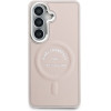 Karl Lagerfeld Embossed Ring Rsg Logo Magsafe Case For Samsung Galaxy S26+ - Pink - (KF003065-0)