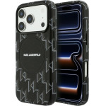 Karl Lagerfeld Monogram Logo Magsafe Case For Iphone 17 Pro - Black - (KF003127-0)