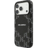 Karl Lagerfeld Monogram Logo Magsafe Case For Iphone 17 Pro - Black - (KF003127-0)