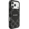 Karl Lagerfeld Monogram Logo Magsafe Case For Iphone 17 Pro - Black - (KF003127-0)