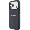 Karl Lagerfeld Monogram Logo Magsafe Case For Iphone 17 Pro - Blue - (KF003137-0)