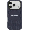 Karl Lagerfeld Monogram Logo Magsafe Case For Iphone 17 Pro - Blue - (KF003137-0)