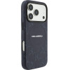 Karl Lagerfeld Monogram Logo Magsafe Case For Iphone 17 Pro - Blue - (KF003137-0)
