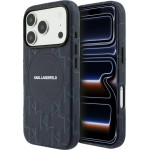 Karl Lagerfeld Monogram Logo Magsafe Case For Iphone 17 Pro Max - Blue - (KF003138-0)