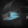 Tech-Protect Milano Vanguard Bracelet For Apple Watch (44 / 45 / 46 / 49 mm) - Black - (29867-0)