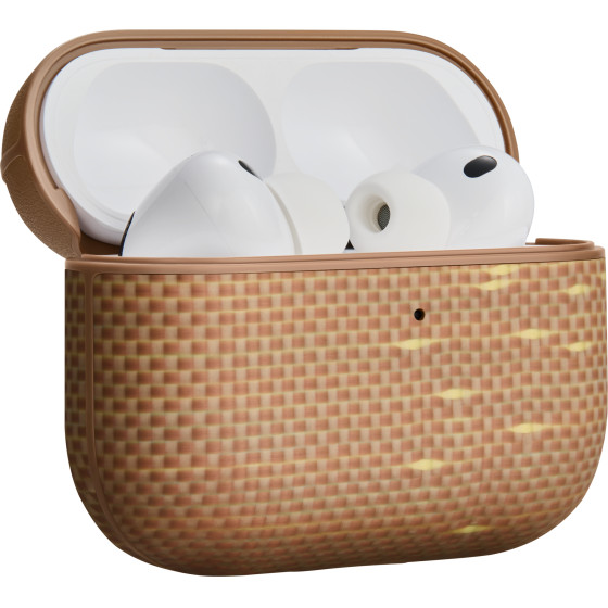 Pitaka Aramid Fiber Magnetic Case, Golden Glint - Airpods Pro 3 - (APM2504)