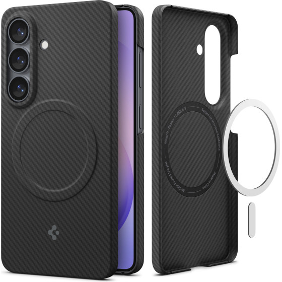 Spigen Air Skin Aramid MagSafe, Black - Samsung Galaxy S26+ - (ACS11048)