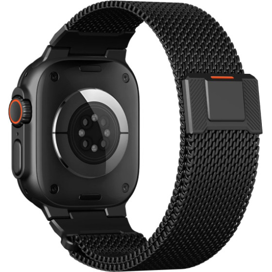 Tech-Protect Replacment Band Milano Vanguard For Apple Watch 8 / 9 / 10 / 11 / Se (44/45/46/49mm) b - (TPRBMVW8B)