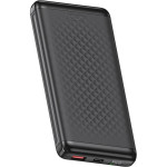 XO Power Bank 10000 mAh, 22.5W, Black - PB308