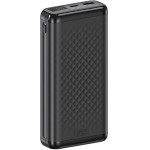 XO Power Bank 20000 mAh, 22.5W, Black - PB309
