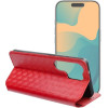 Flip Case For Xiaomi Redmi Note 15 Pro Plus 5G Cubic Book Red OEM