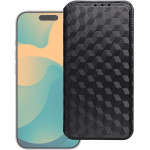 Flip Case For Iphone 17 Pro Cubic Book Black OEM