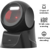 DELI 1D & 2D Desktop Barcode Scanner Black - (ES231)