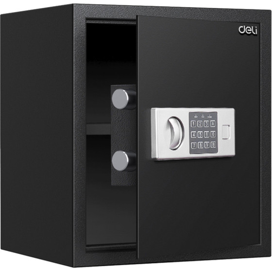 DELI 2-Way Digital Safe Full Steel Black - (ET524)