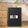 DELI 2-Way Digital Safe FULL-Steel Black - (ET525)