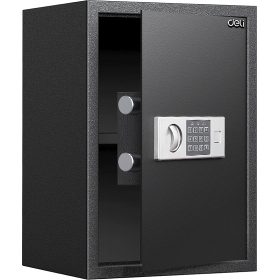 DELI 2-Way Digital Safe FULL-Steel Black - (ET525)