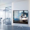 DELI Bracket Projector Screen 100' Whith Tripod White - (E50491)