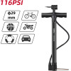DELI Floor Pump 8BAR/116PSi �29X270MM Black Oem - (EDL880006)