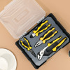 DELI Household Tool Set 4PCs Black - (EDL1204)