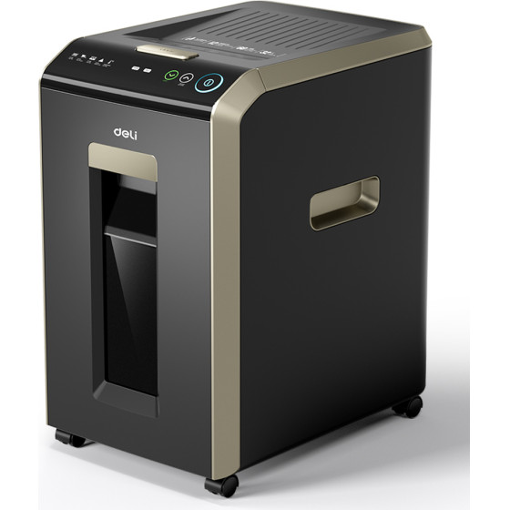DELI P4 200 Sheets Auto Feed Shredder 32L Black - (ET089)