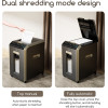 DELI P4 200 Sheets Auto Feed Shredder 32L Black - (ET089)