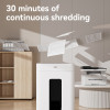 DELI P5 Ultra Silence Paper Shredder 23L White - (ET058)