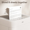 DELI P5 Ultra Silence Paper Shredder 23L White - (ET058)