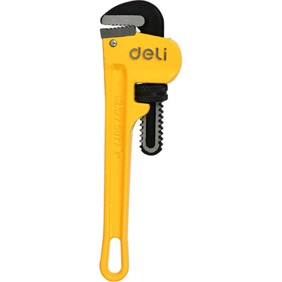 DELI Pipe Wrench 200MM Yellow - (EDL2508C)