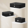DELI Portable Extra Large Cash Box Black - (ET505)
