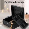 DELI Portable Mini Cash Box Black - (ET500)