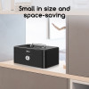 DELI Portable Mini Cash Box Black - (ET500)
