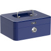 DELI Portable Mini Cash Box Blue - (ET503)