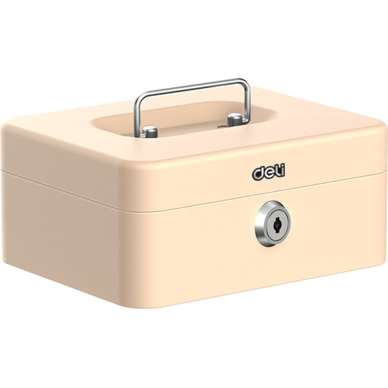 DELI Portable Mini Cash Box Cashmere - (ET502)