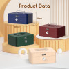 DELI Portable Mini Cash Box Cashmere - (ET502)