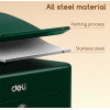 DELI Portable Mini Cash Box Green - (ET504)