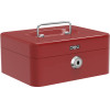 DELI Portable Mini Cash Box Red - (ET501)