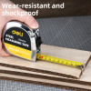 DELI Steel Tape Measure 10M/33'x25MM Silver - (EDL270010CY)