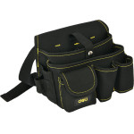 DELI Tool Waist Bag 25x14x22CM Black - (EDL-P5)